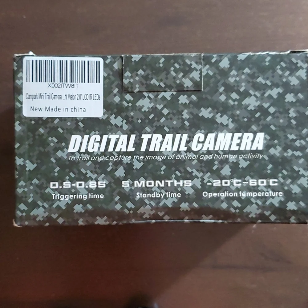 Campark T20 Mini Digital Trail Camera
